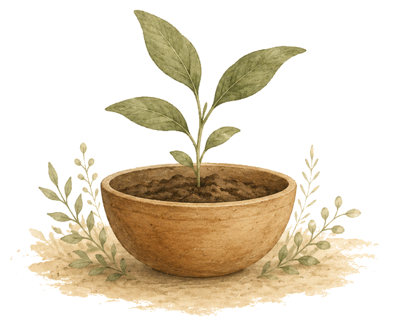 Decorative plant illustration