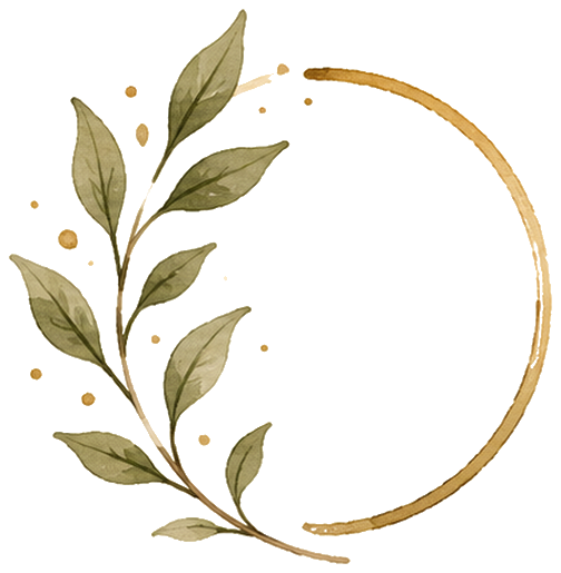 Decorative leaf illustration